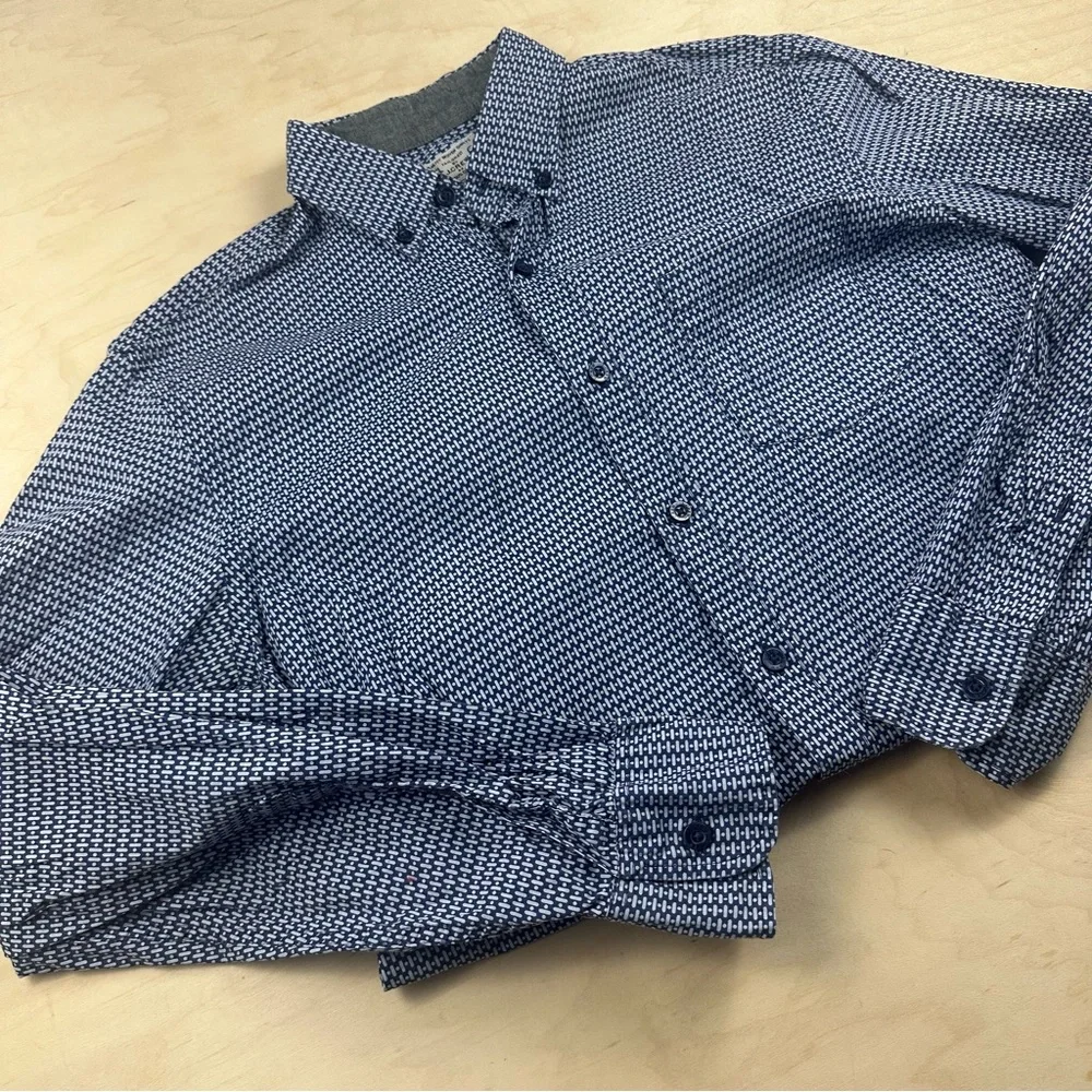 J.Crew Blue Button-Up Shirt